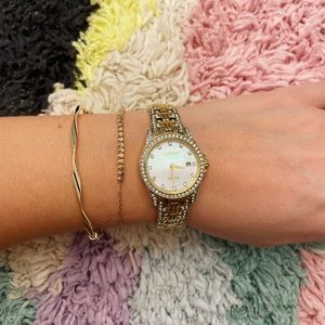 Gold Citizen Eco Drive Watch